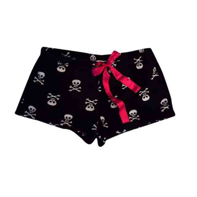 Goth Printed Slim Fit Panties