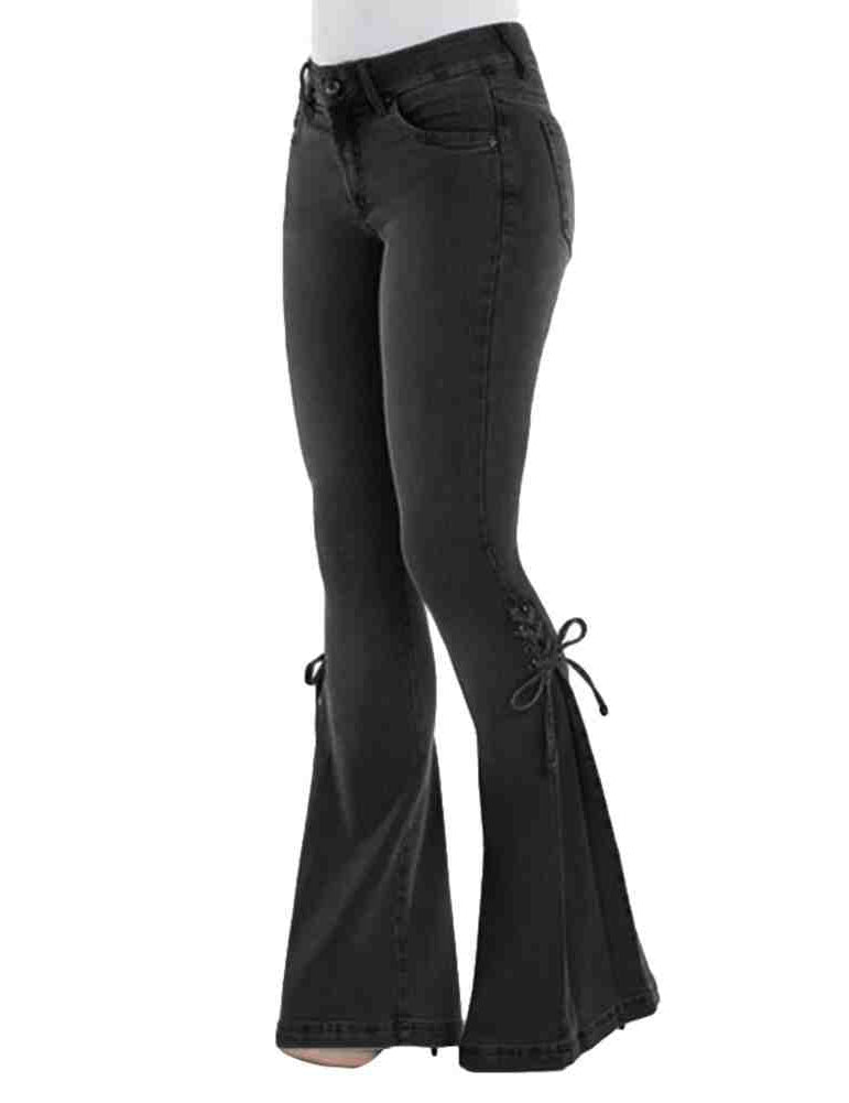 Coquette Bow Flare Jeans