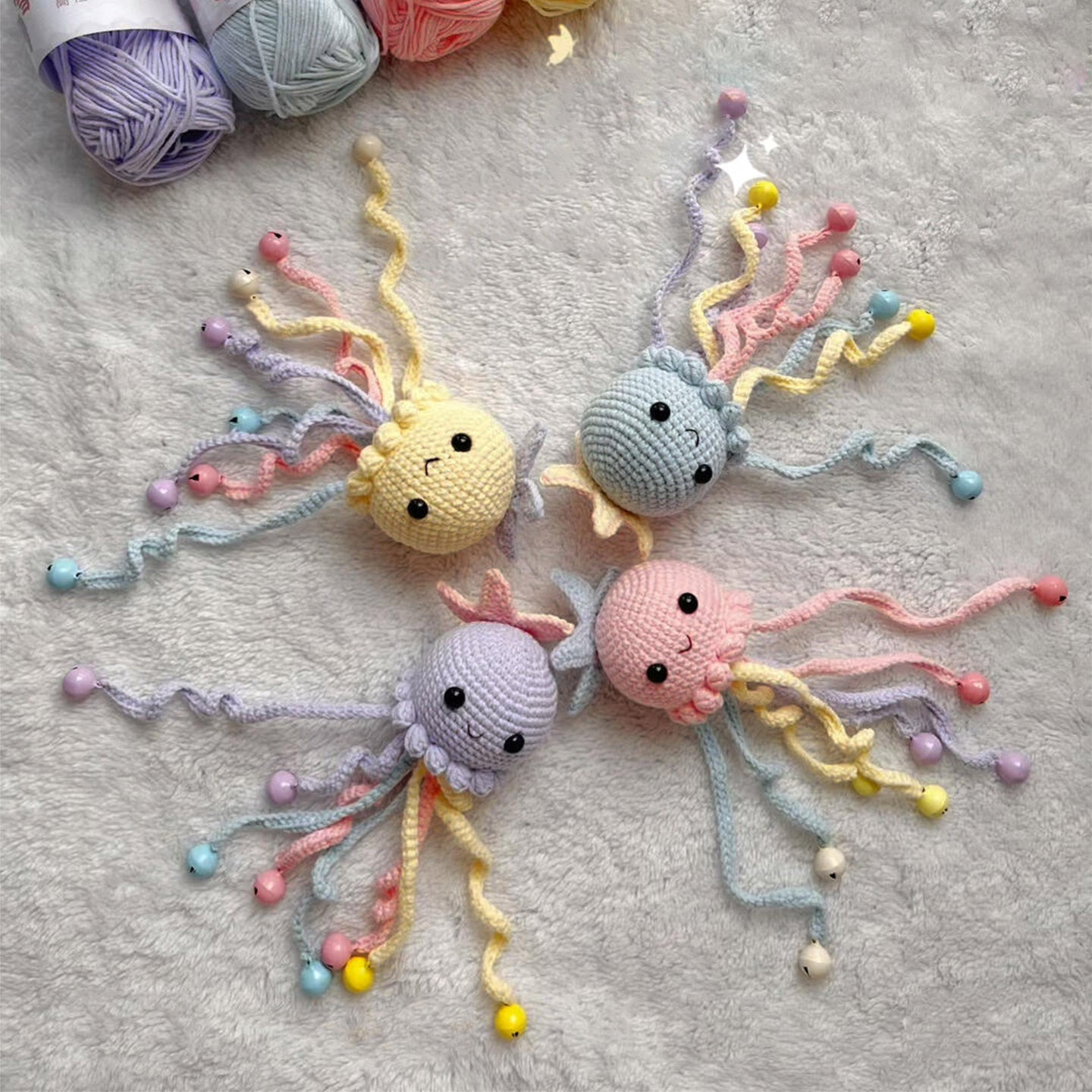diy crochet Octopus doll Material