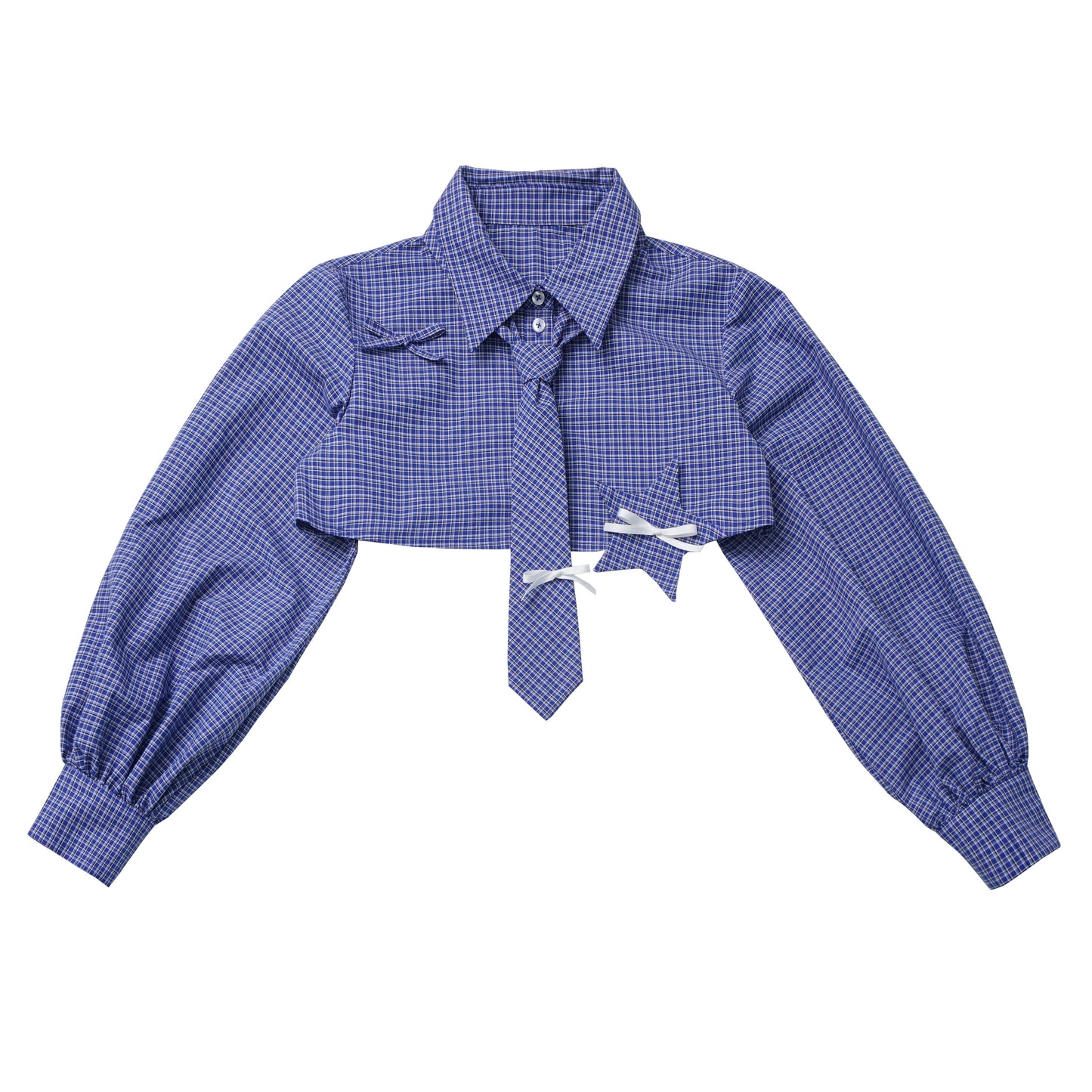 acubi blue plaid coord