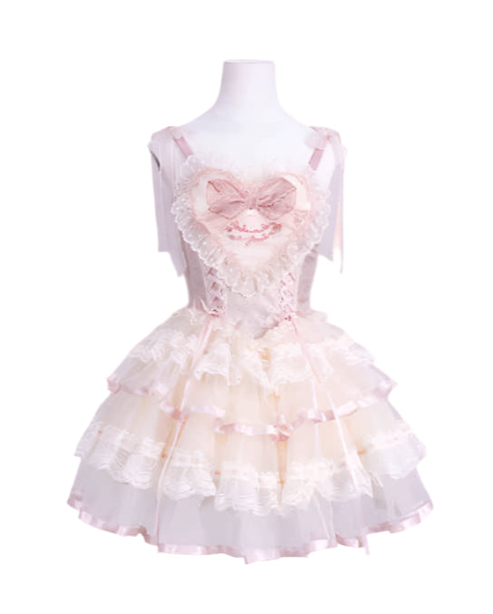 Silk Satin Ballet Lolita Dress