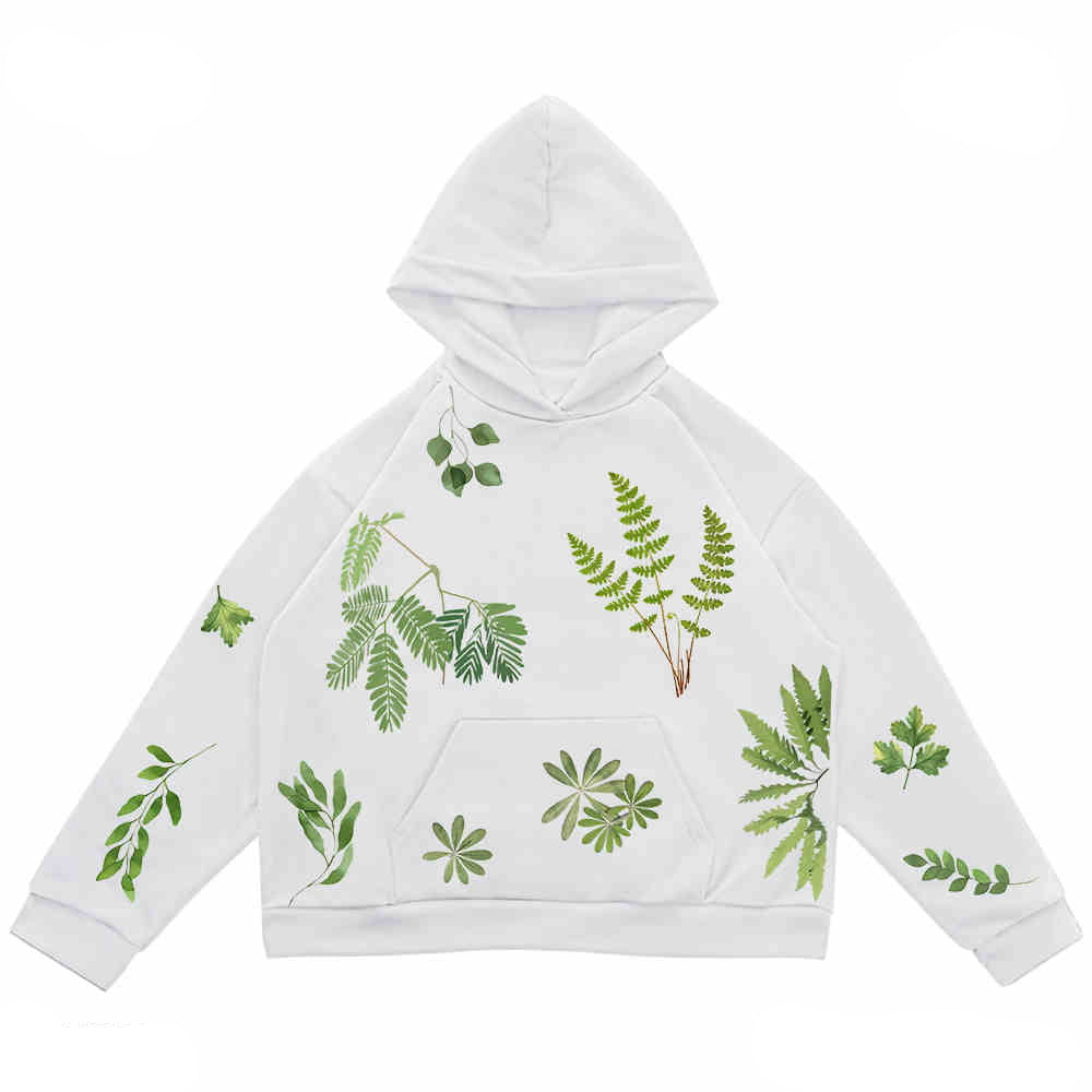 Plant Aesthetic Hooded Sweatshirt