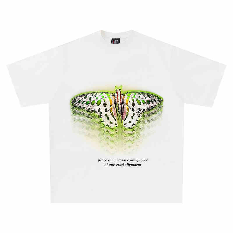 Retro Overlapping Butterfly Tee