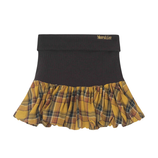 Preppy Plaid Bud Mini Skirt