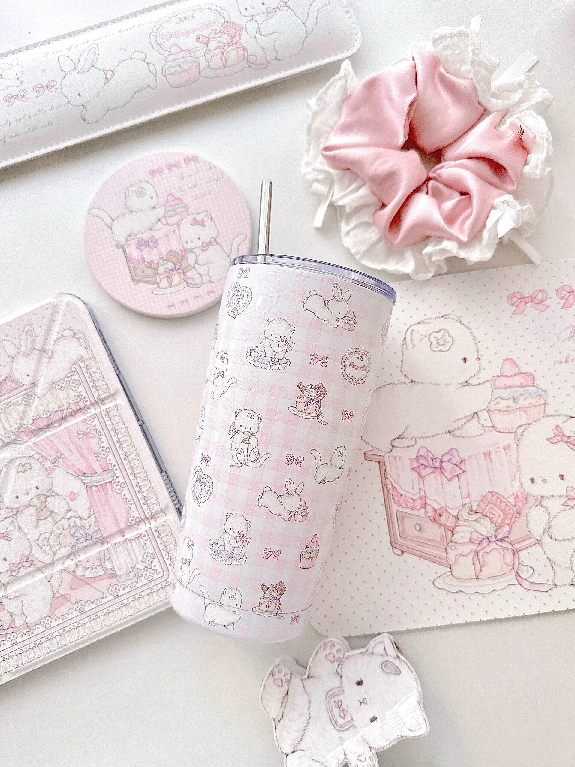 kawaii 304 stainless steel cup