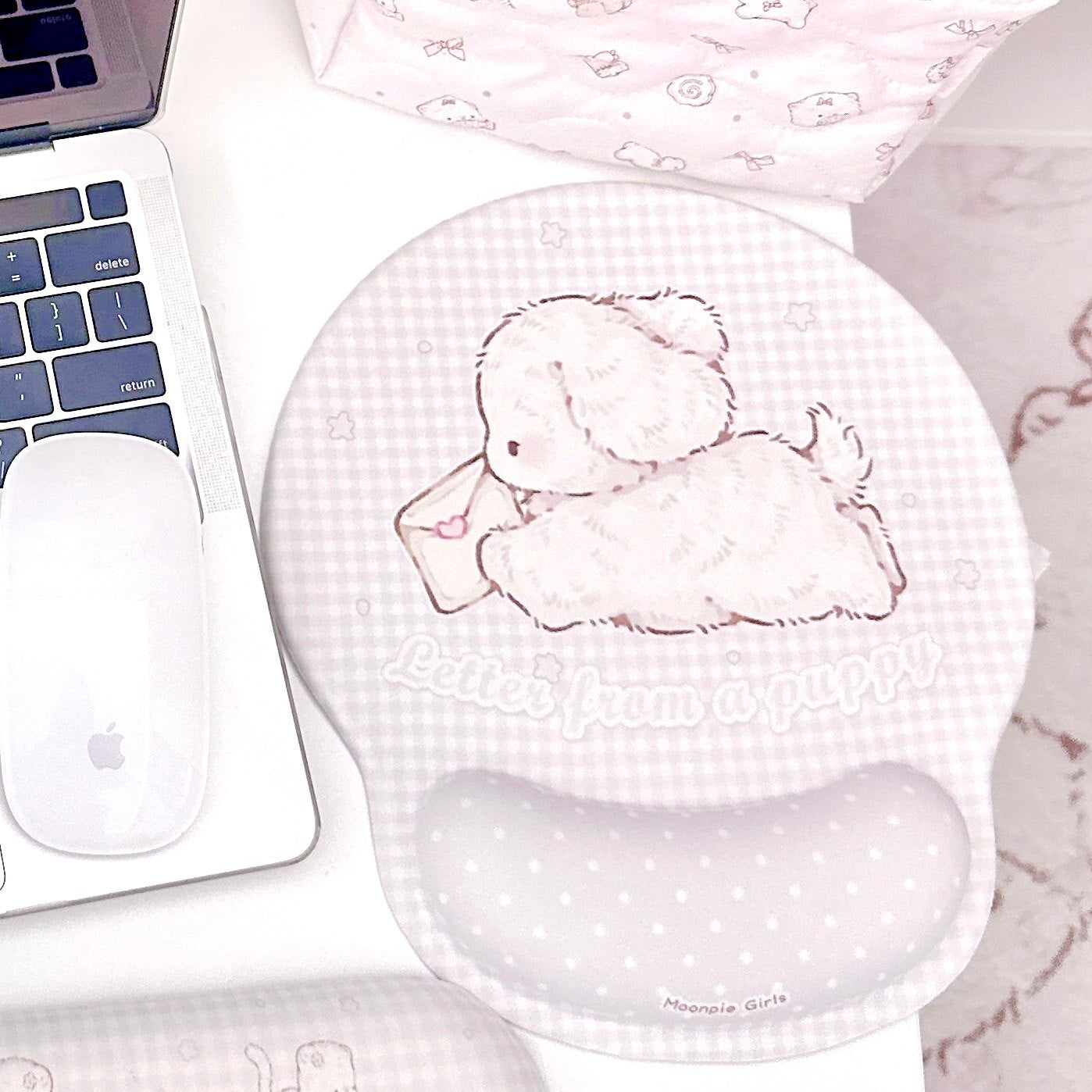 kawaii wrist mouse pad