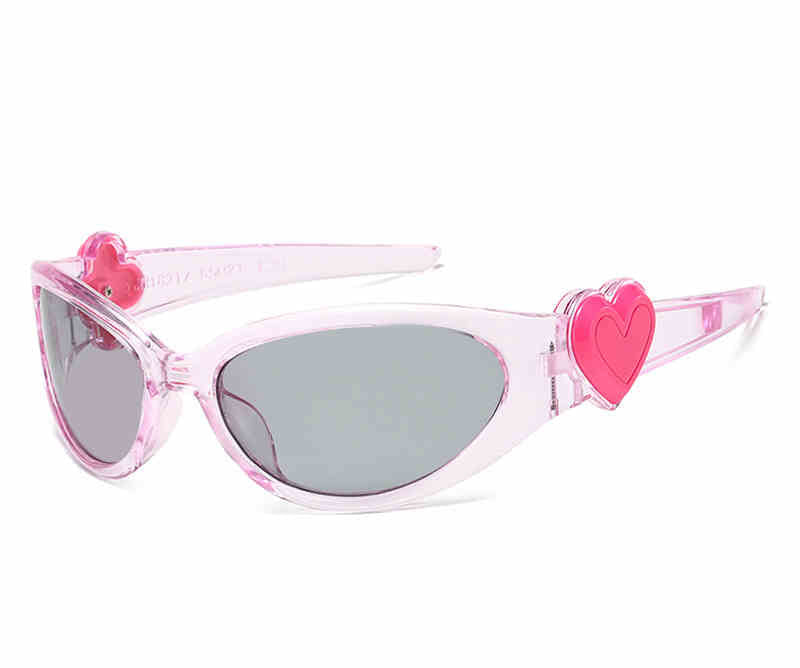 Y2K Jelly Candy Cycling Mirror Sunglasses