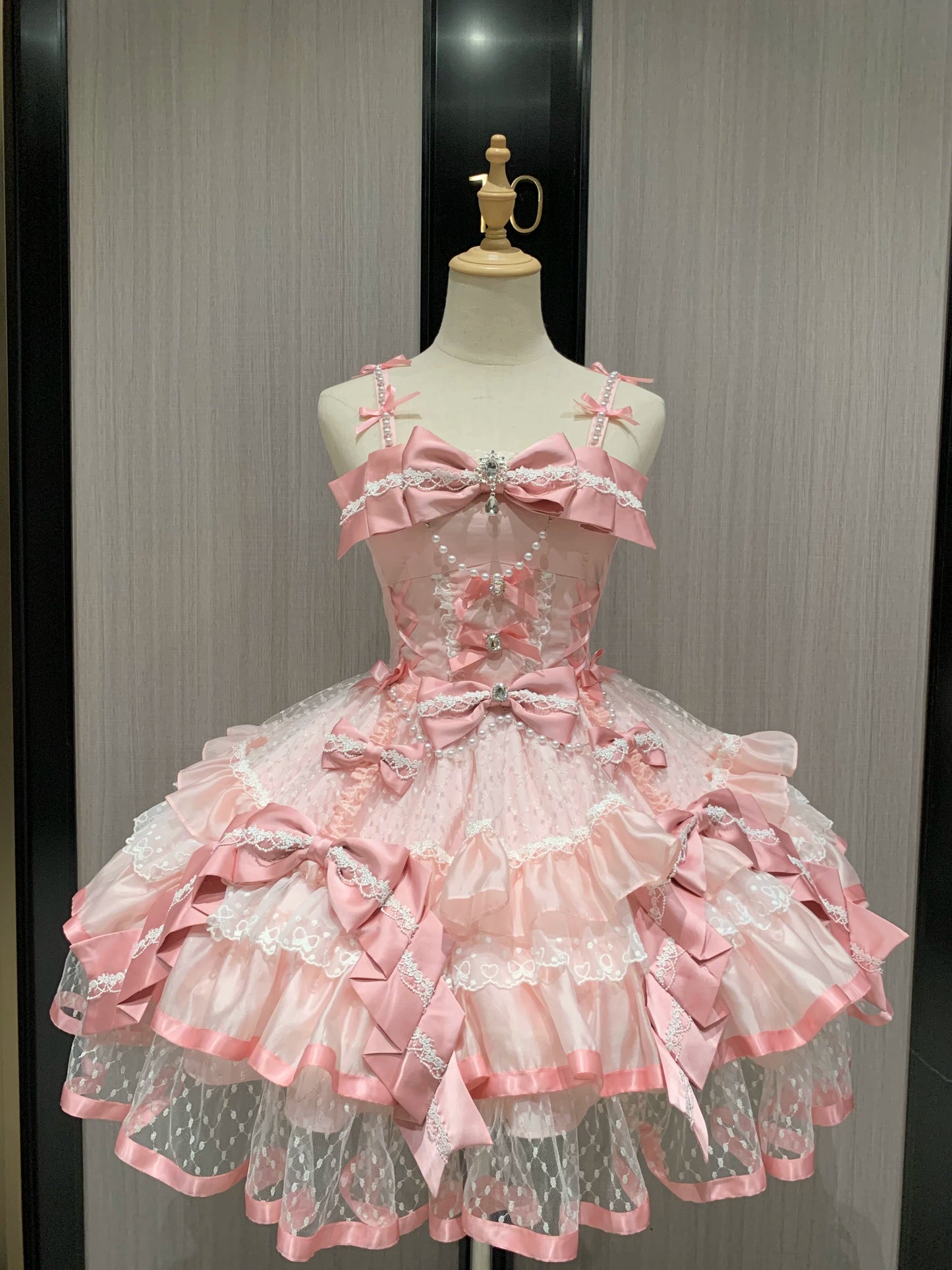 Gem Love Pink Doll Lolita Dress
