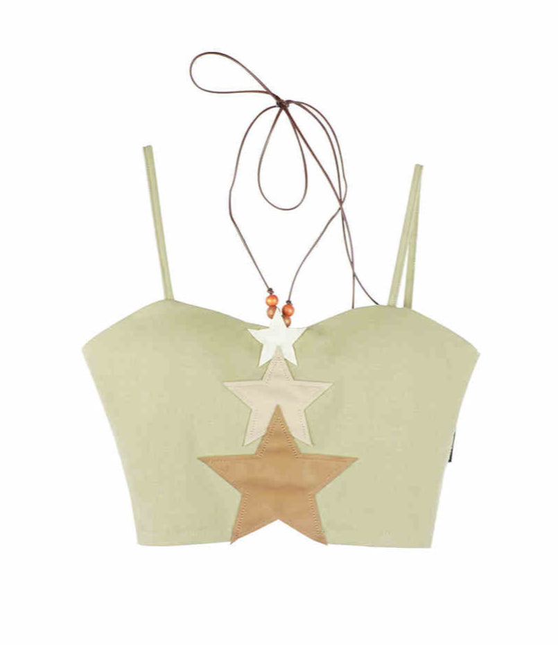 Star Patchwork Tank Top