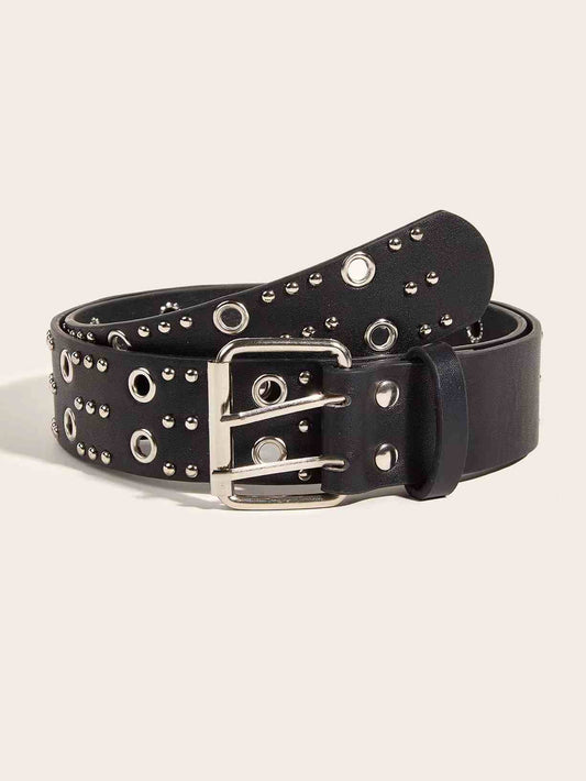 Grunge Punk Double Breasted Belt