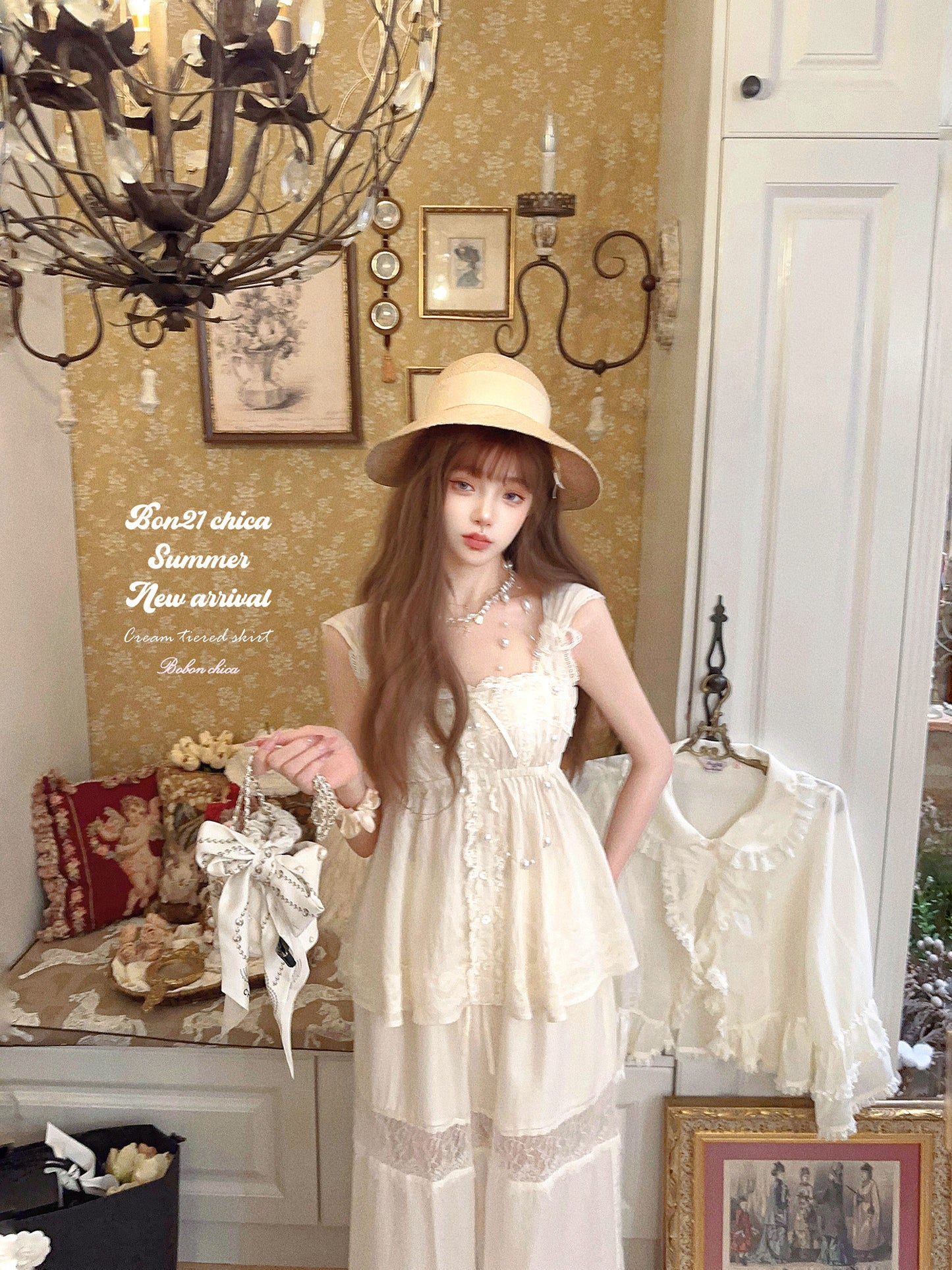 doll vintage lace tank top