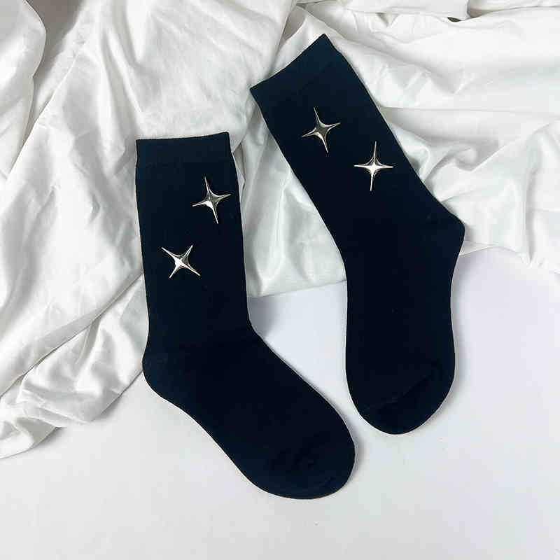 Acubi Metal Star Cotton Socks