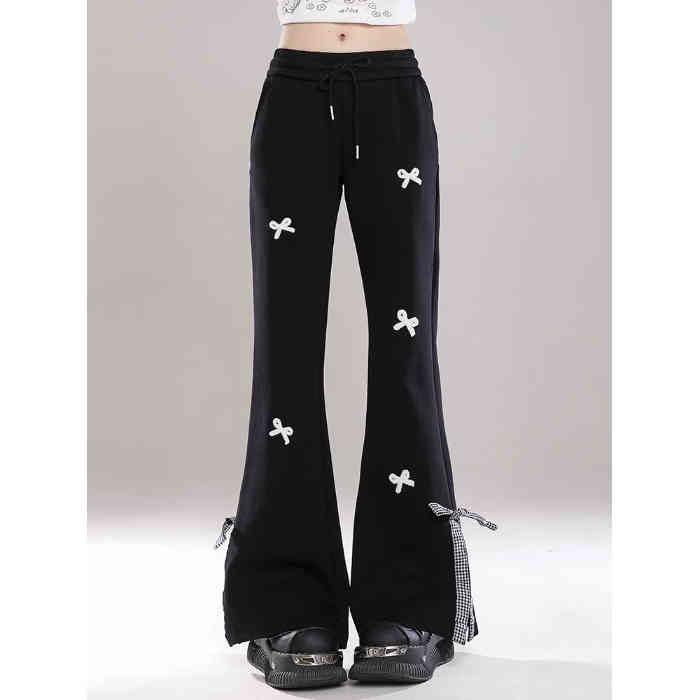 Coquette Bows Floor Mopping Pants