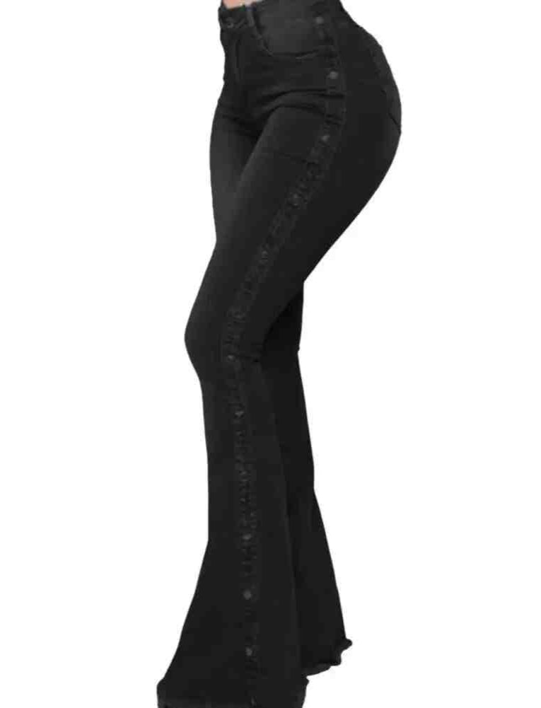 Coquette Bow Flare Jeans