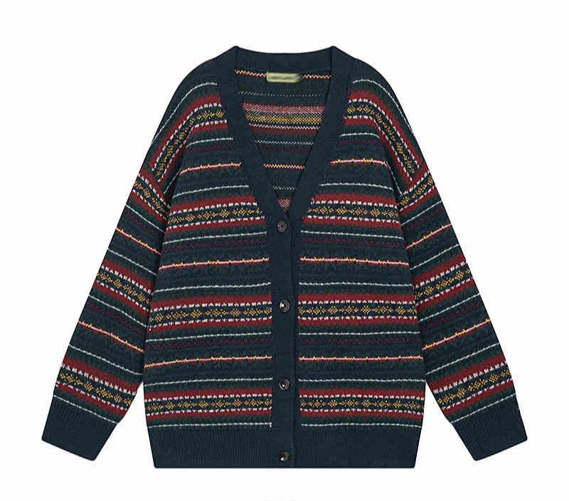 Maillard Retro Jacquard Fair Isle Cardigan