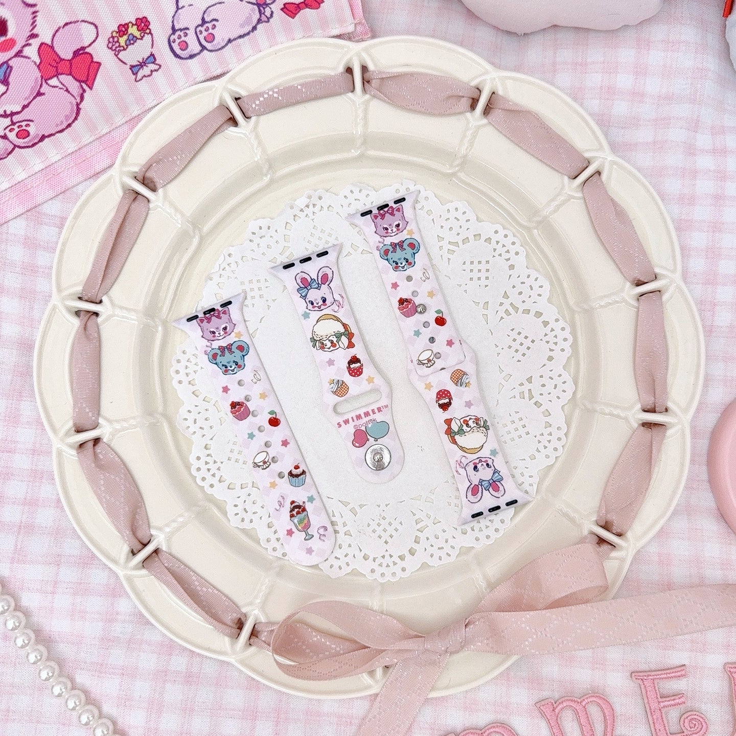 cute watch silicone strap