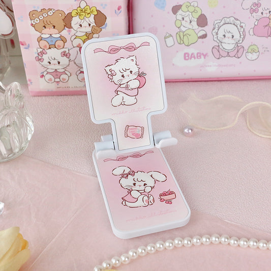 kawaii desktop mobile phone stand