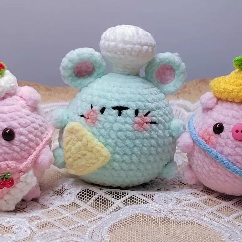 DIY wool Chubby series of cute dolls