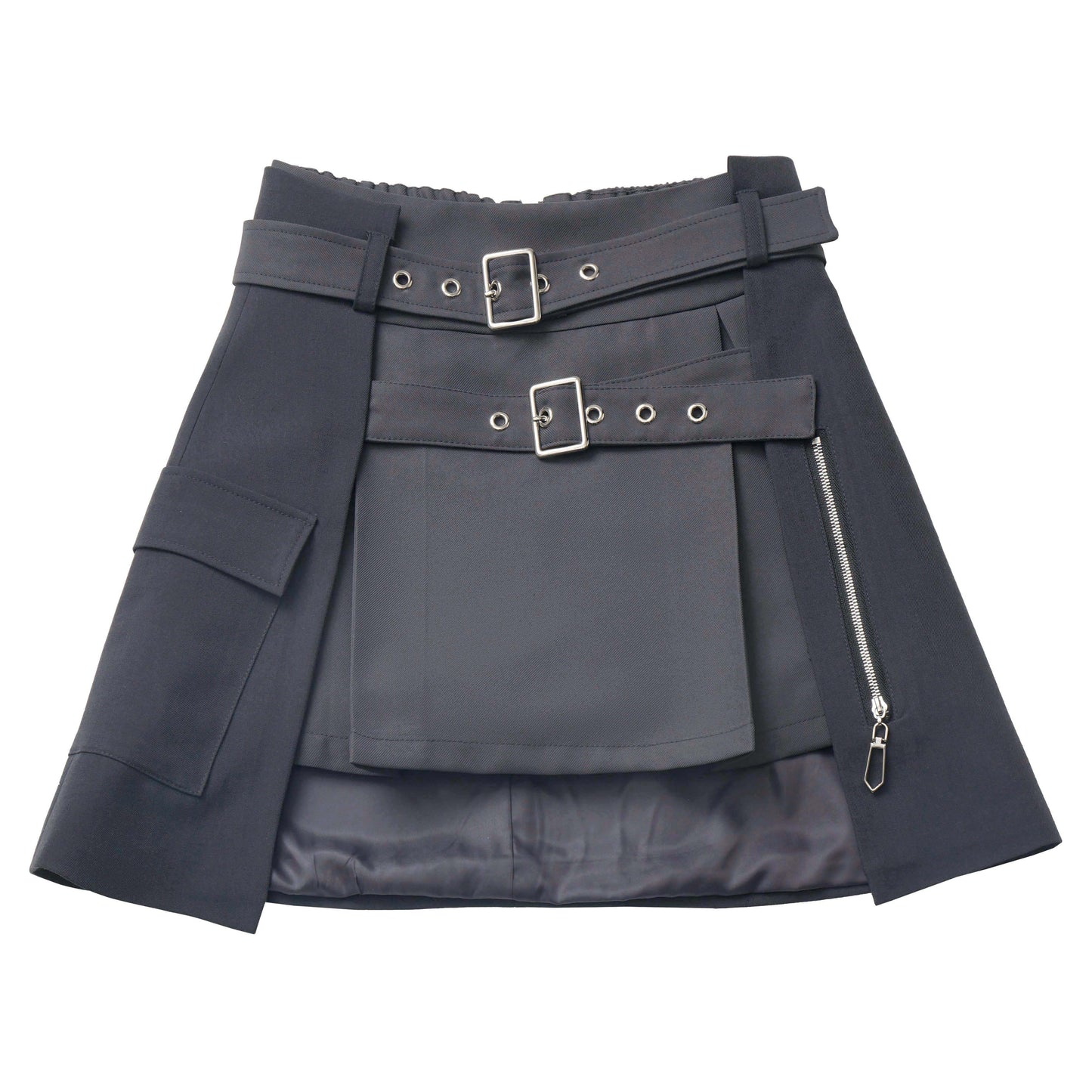 acubi black straps jacket