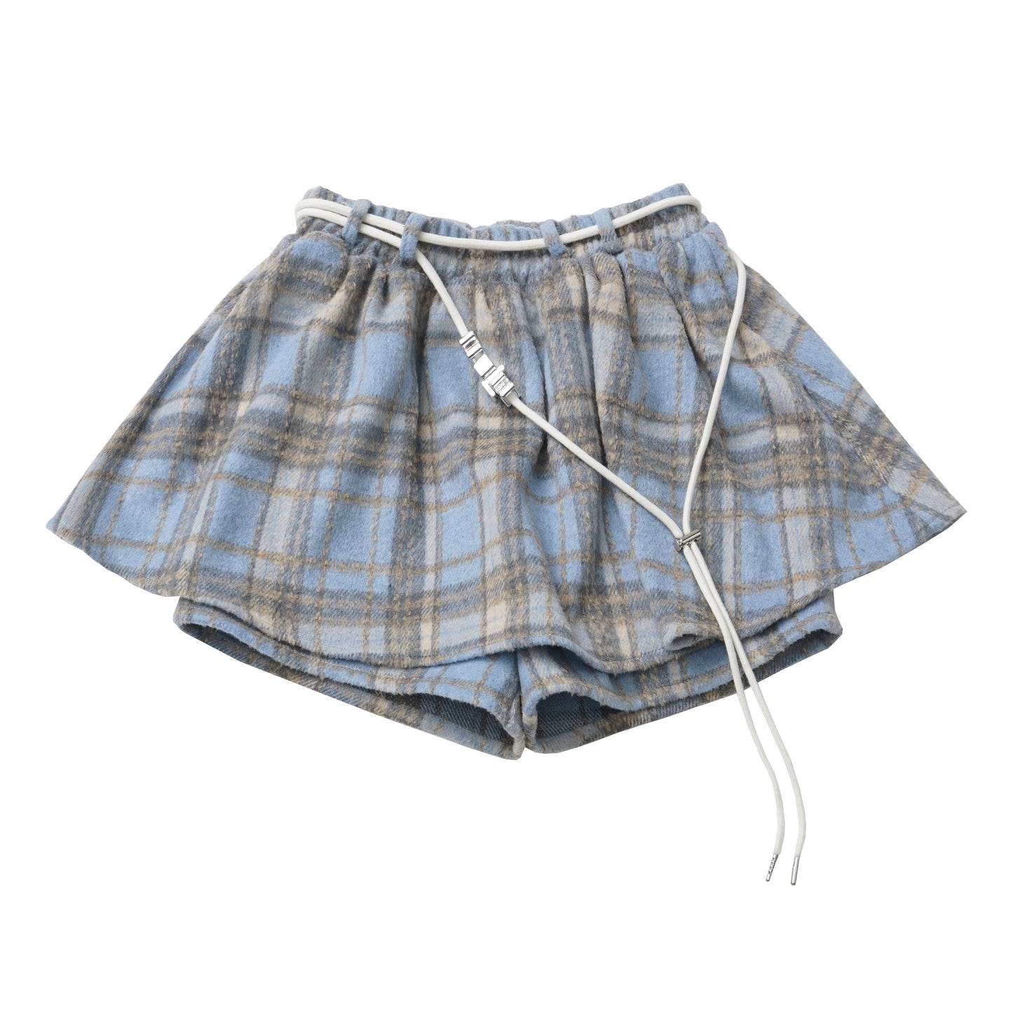 acubi gray fur hooded jacket