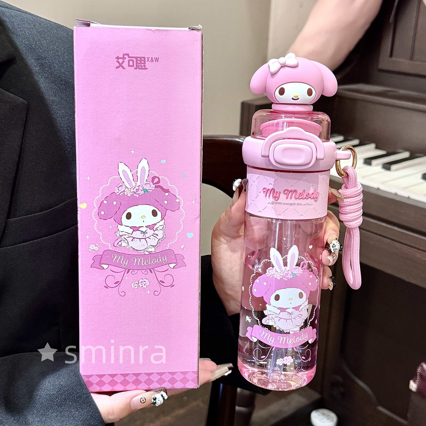 cute kawaii water bottle