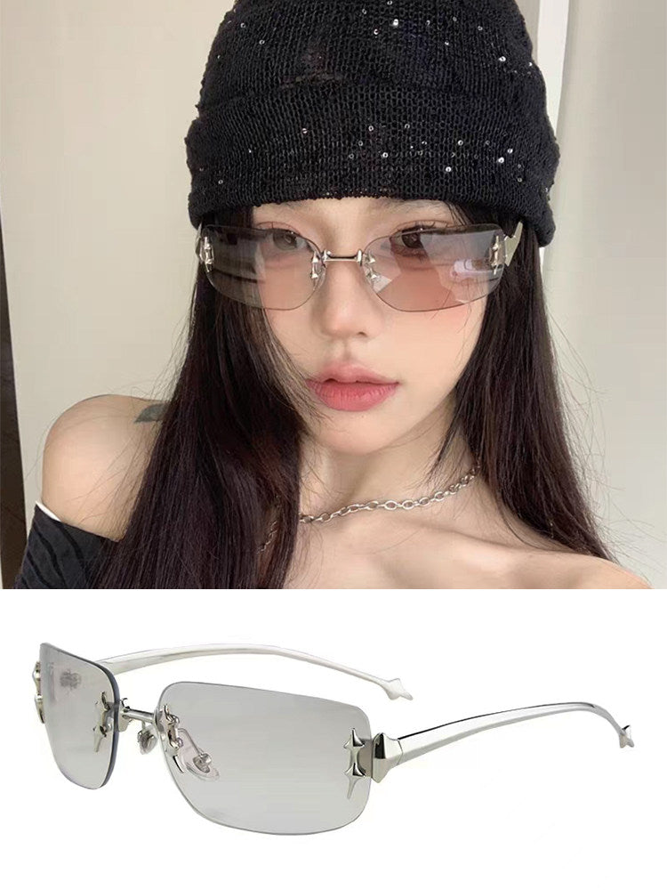 Star Rhinestone Y2K Hot Girl Sunglasses