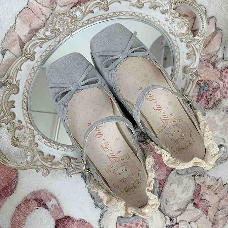 Rococo Square Toe Lolita Shoes