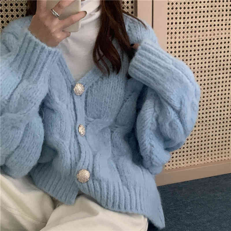 Soft Girl Knitted Cardigan