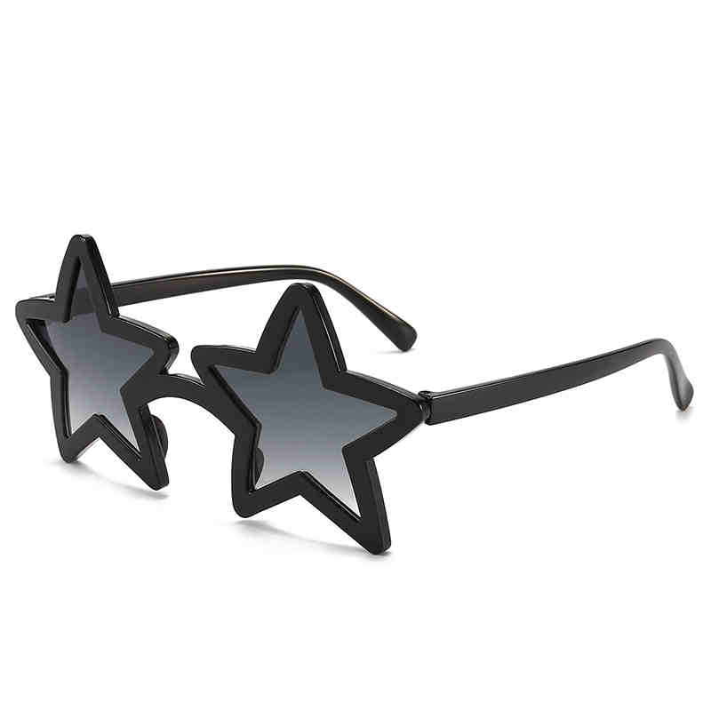 Y2K Star Shape Colorful Sunglasses