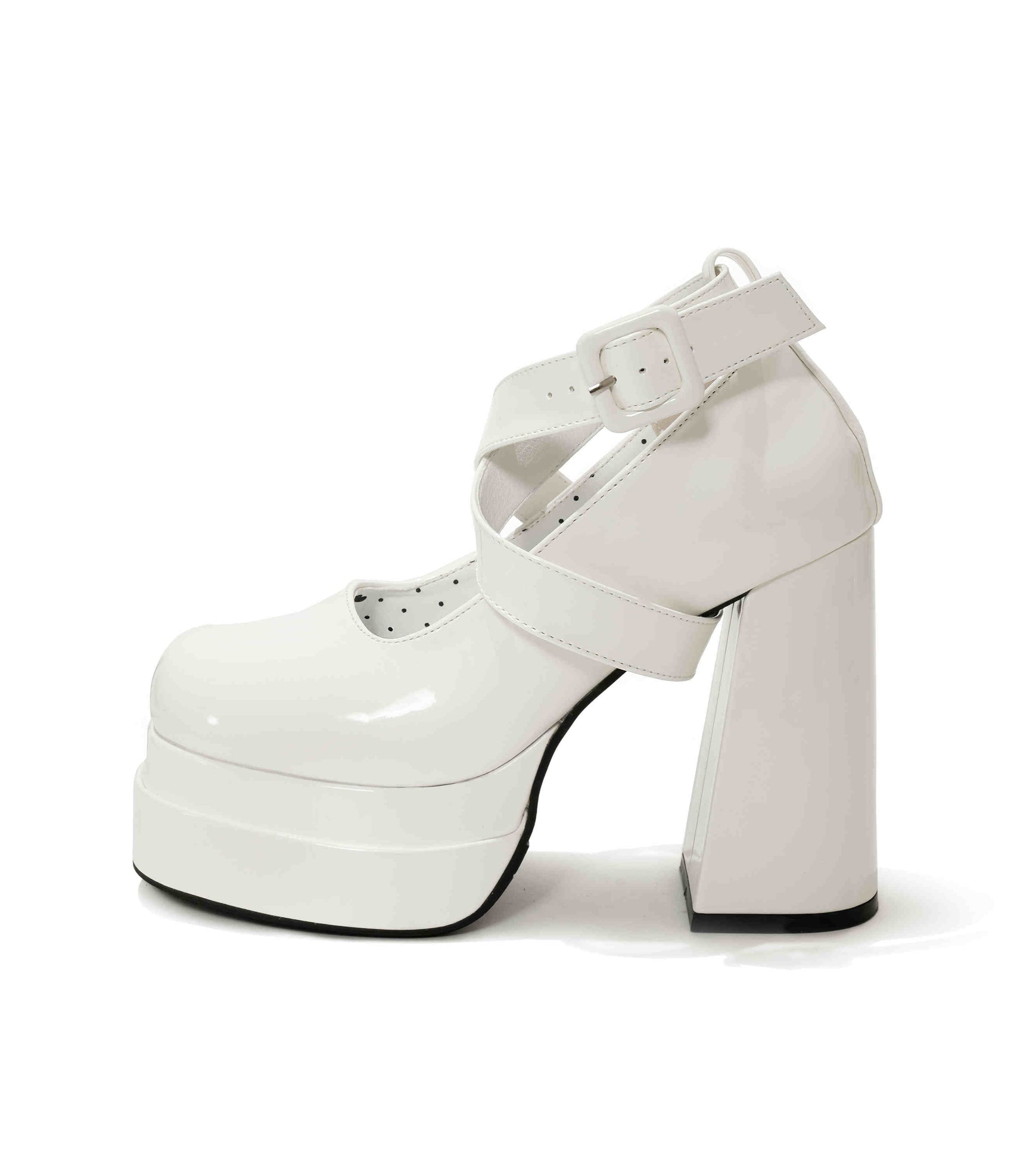 Coquette Bow Platform Mary Jane High Heels