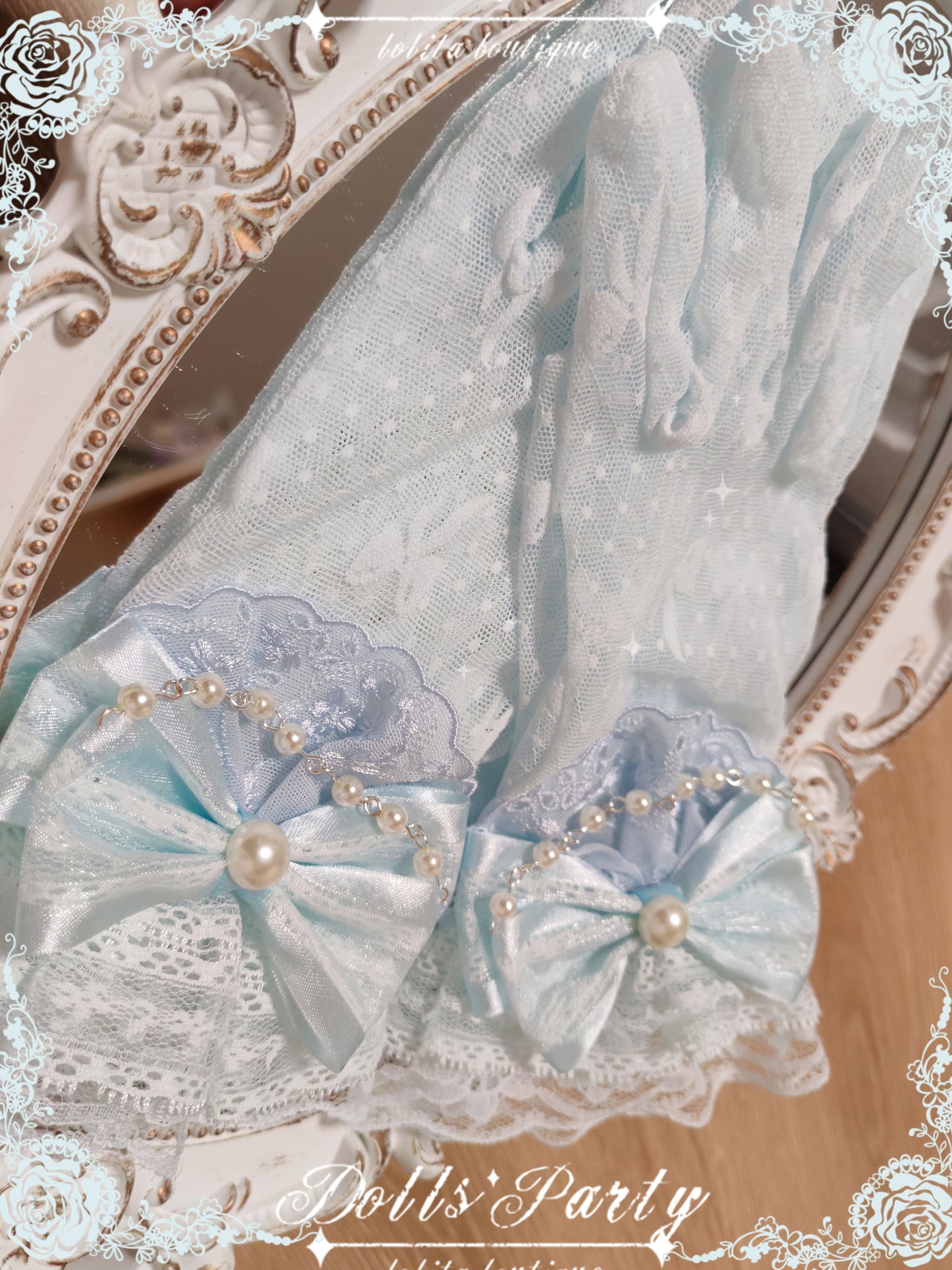 Lolita Handmade Lace Gloves