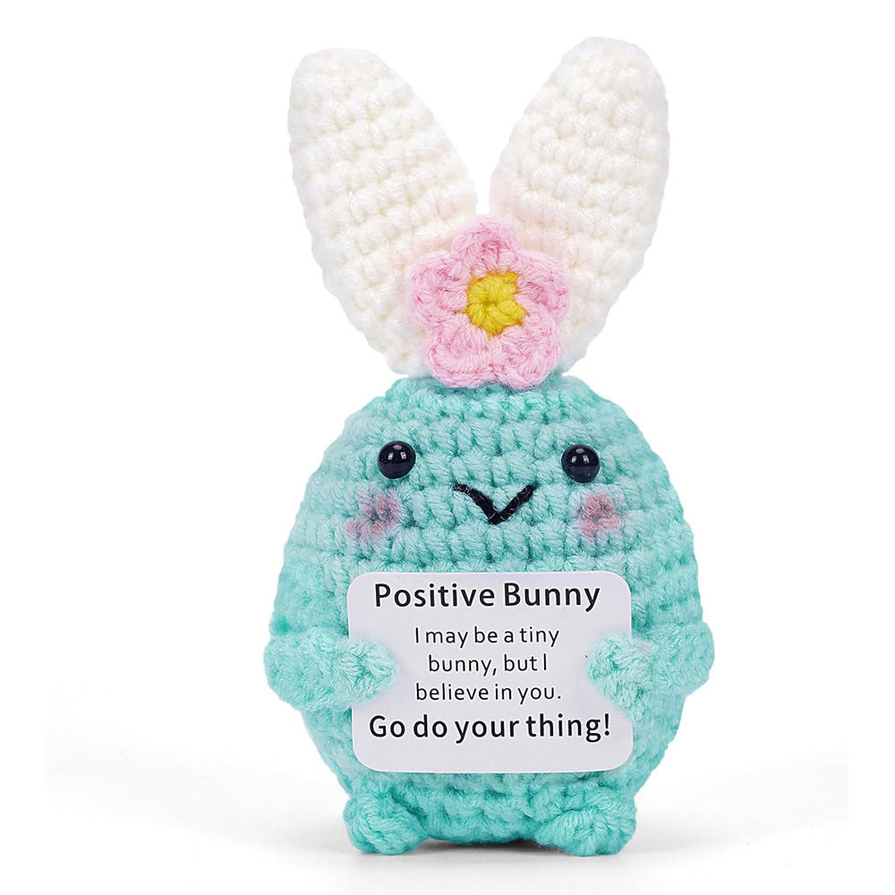 Handmade wool positive cute doll pendant