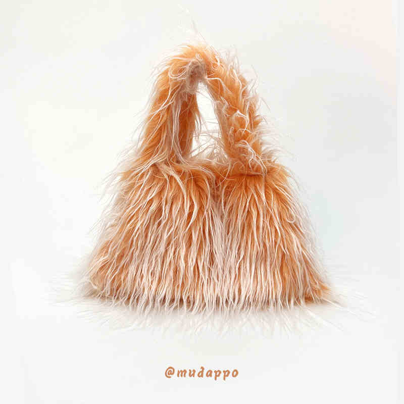 Y2K Harajuku Fuzzy Bag