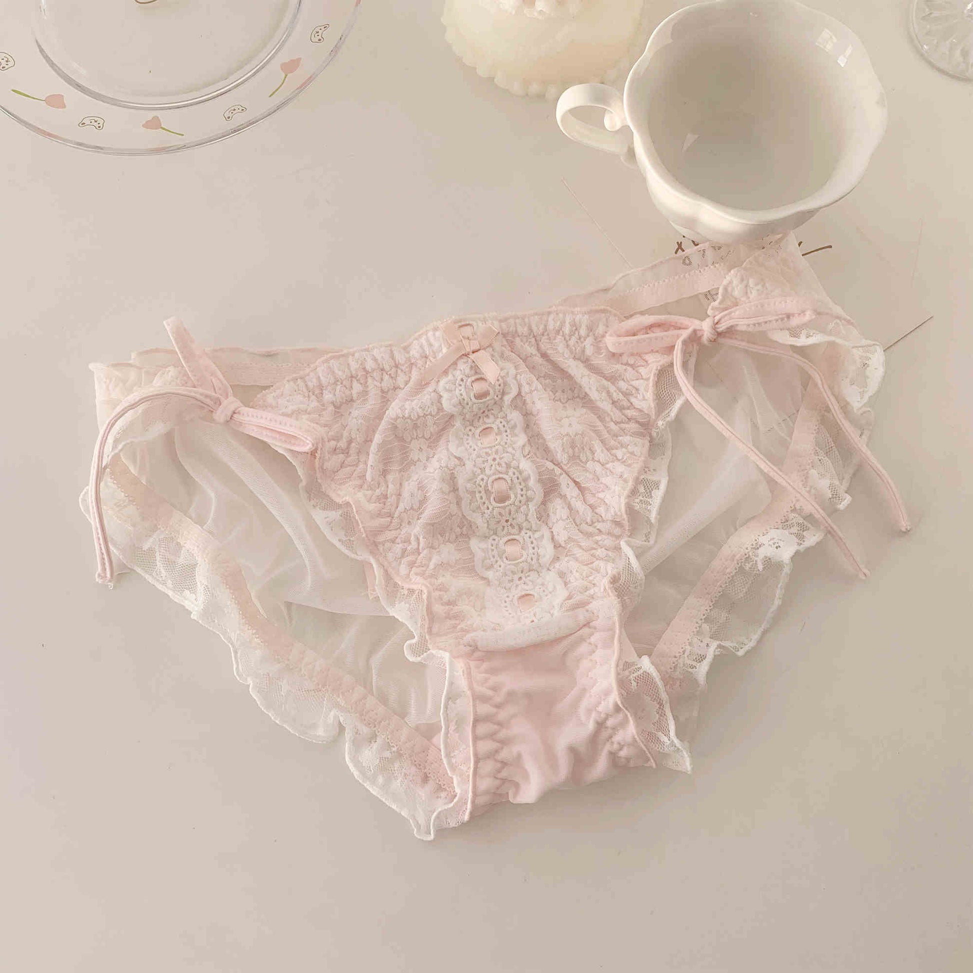 Morihi Kazuye Lace Bow Panties TP7