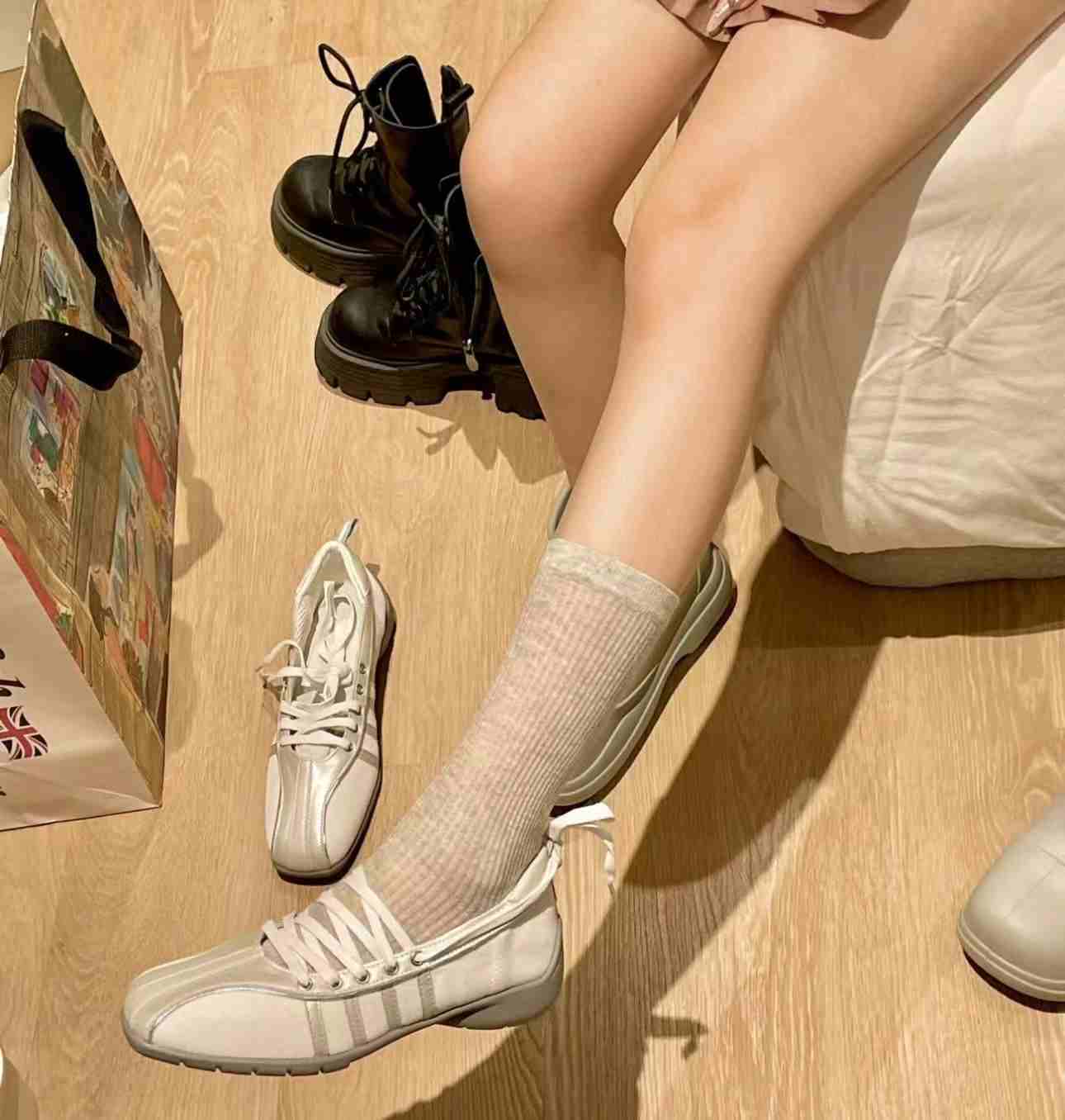 Soft Leather Ballet Shoes