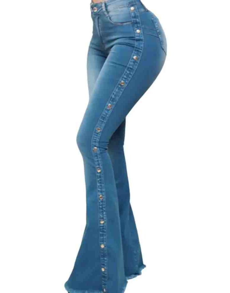 Coquette Bow Flare Jeans