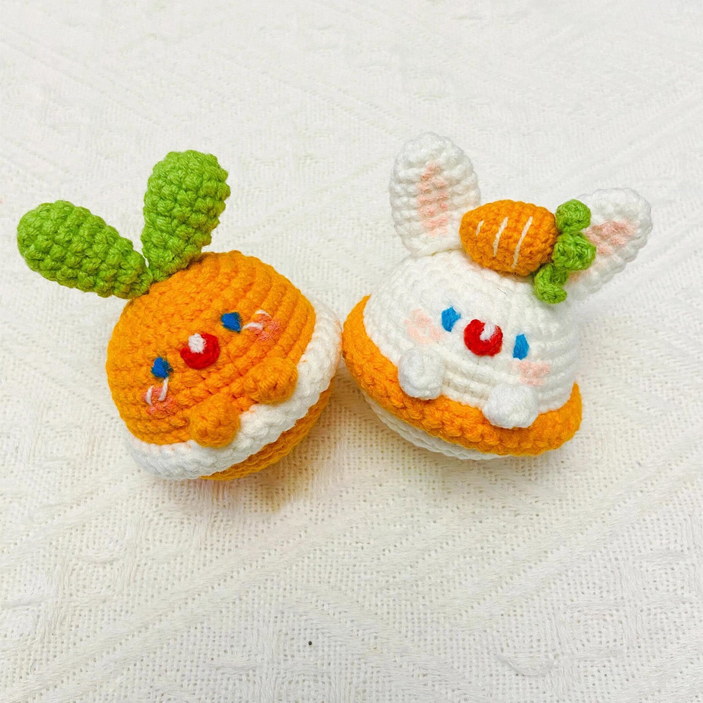 diy crochet cute carrot rabbit kit