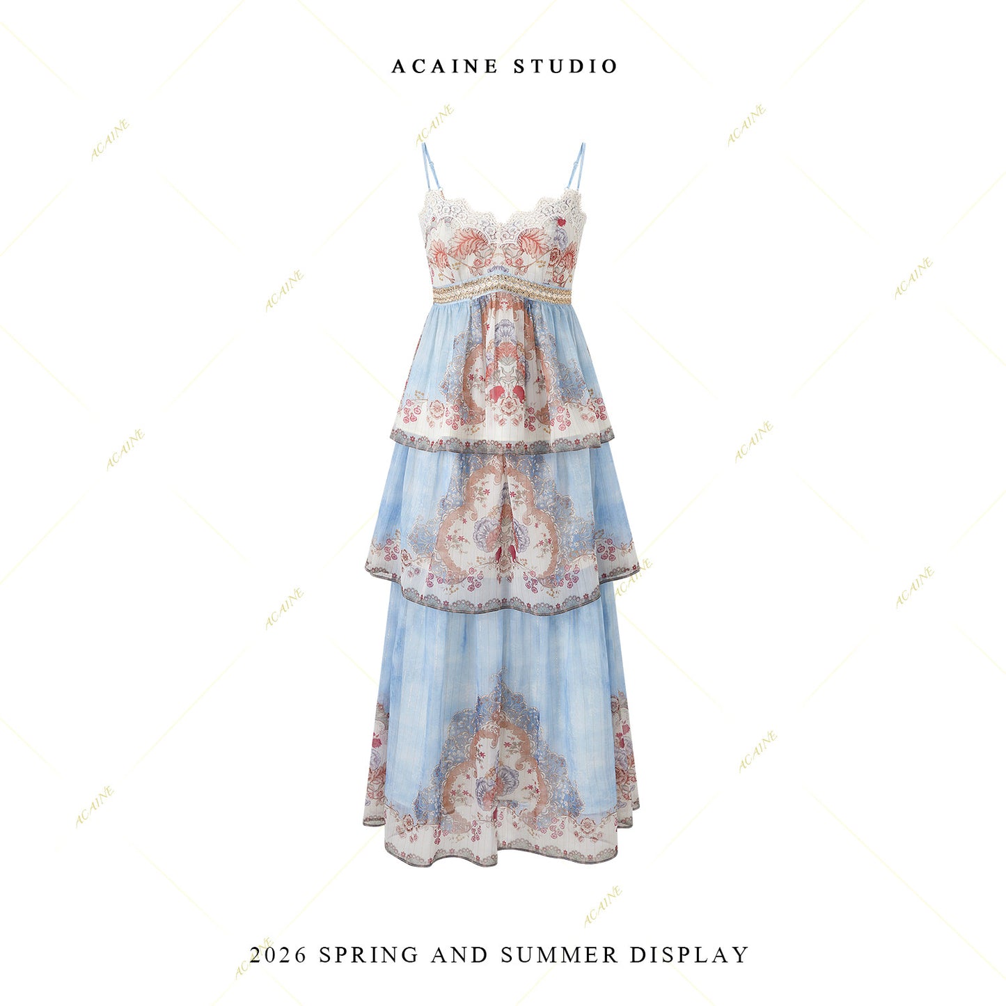 Printed Halter Dress