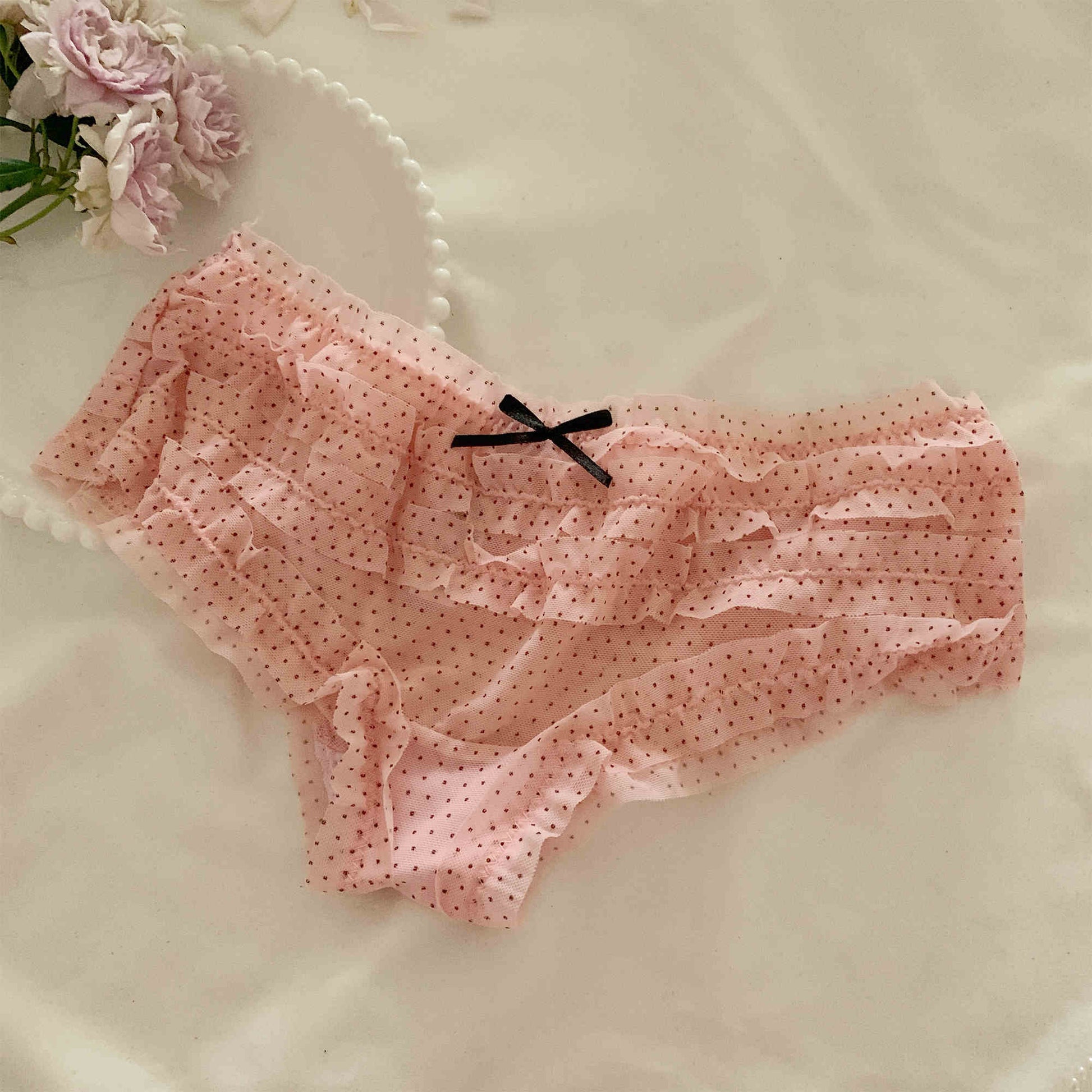 Coquette Sweet Mesh Underwear TP6