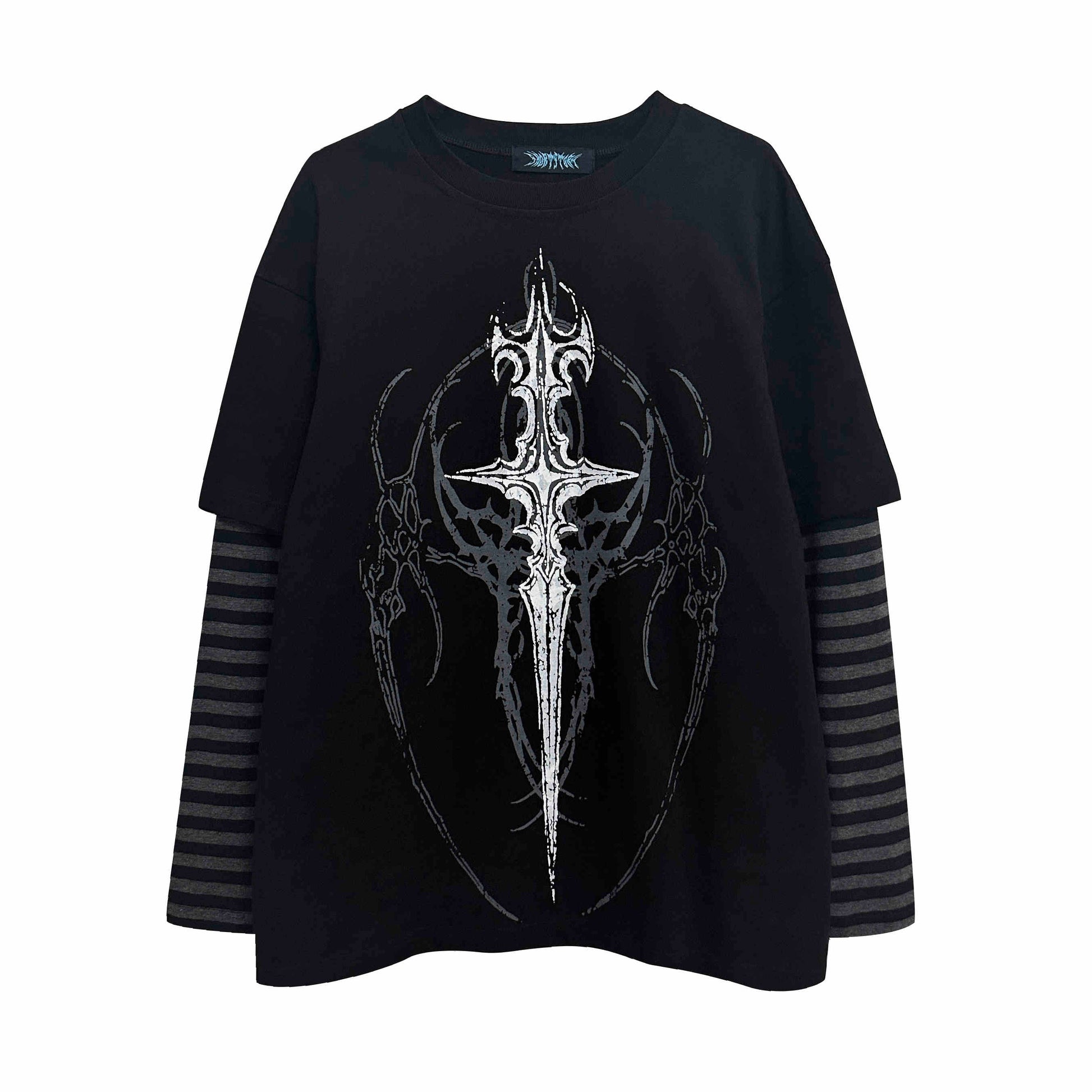 Grunge Rock Long-sleeved Tee