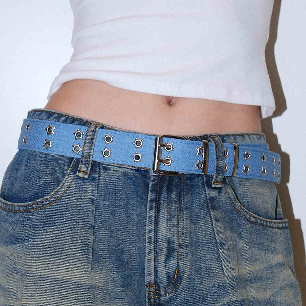 Y2K Sequined Star Belt