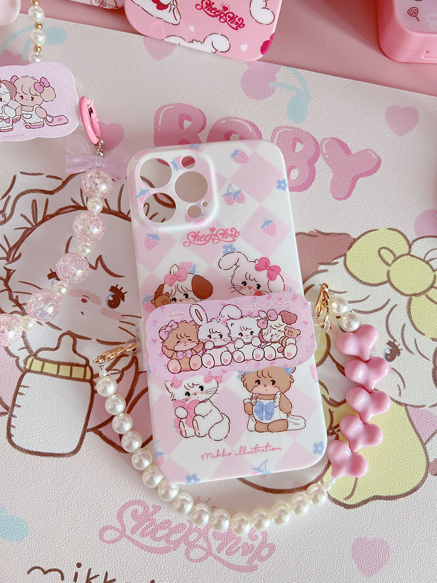 cute portable anti-lost mobile phone decorative clip