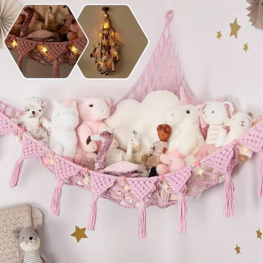 Doll triangle storage net bag
