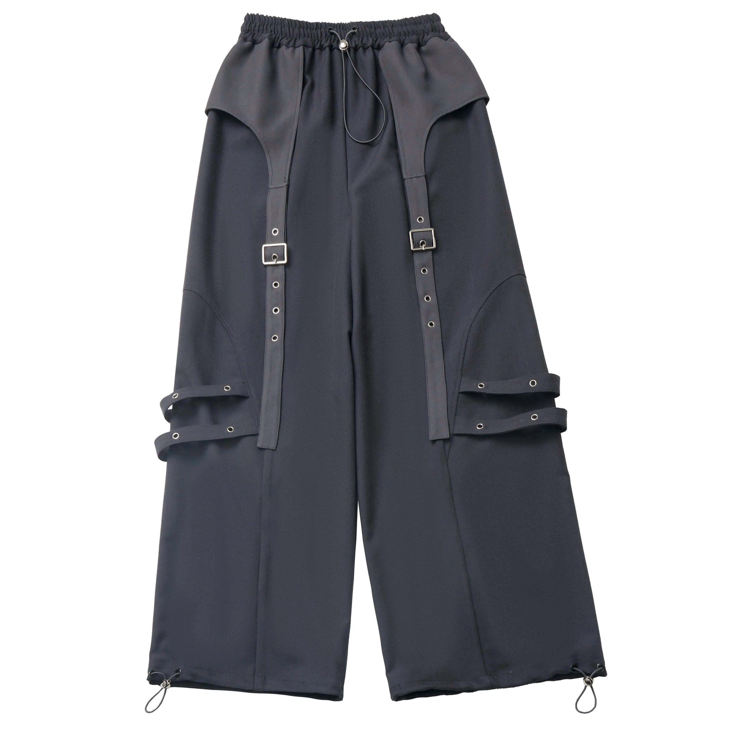 acubi black straps jacket