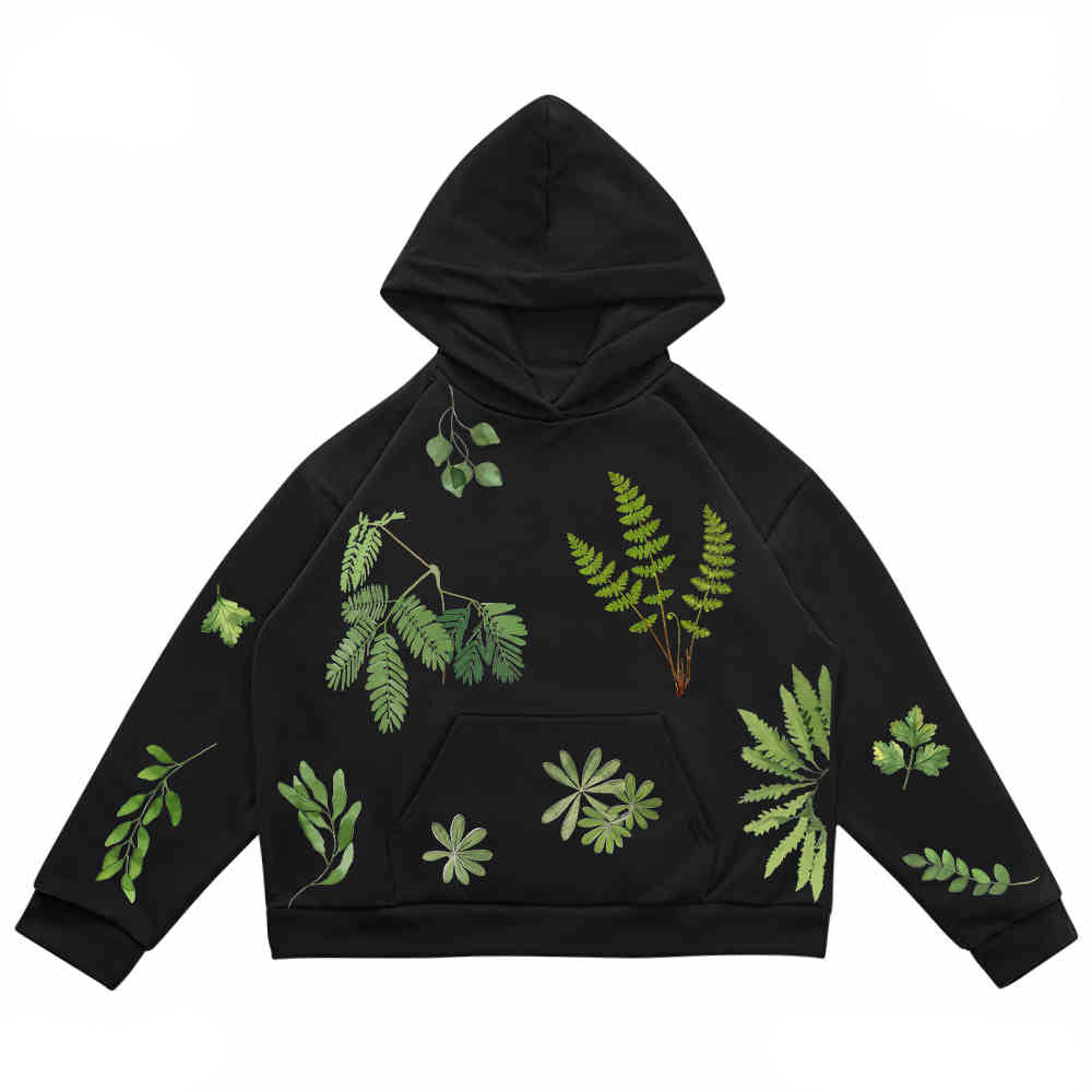 Plant Aesthetic Hooded Sweatshirt