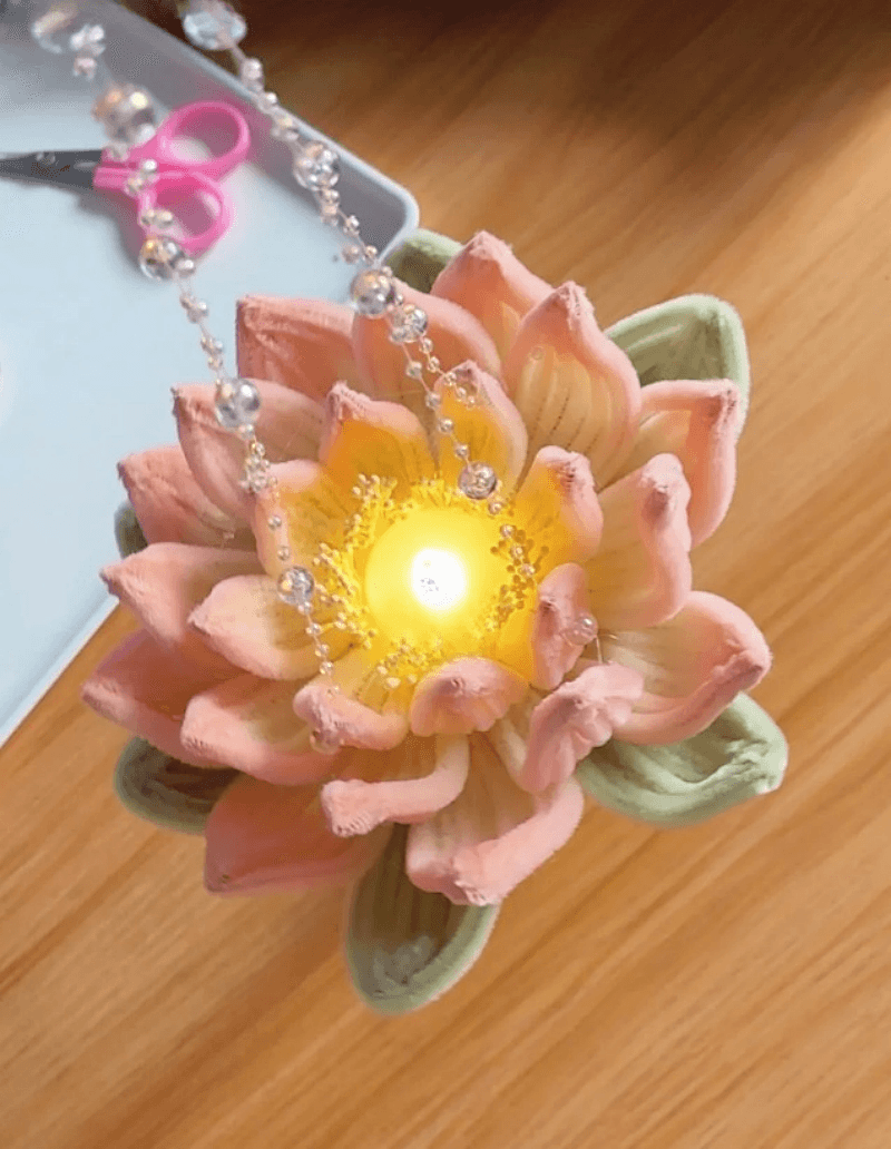 diy Twist stick lotus lantern kit