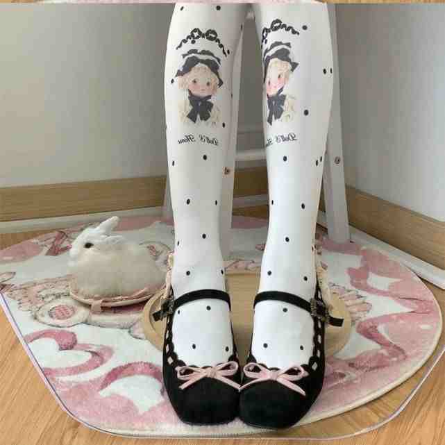 Rococo Square Toe Lolita Shoes