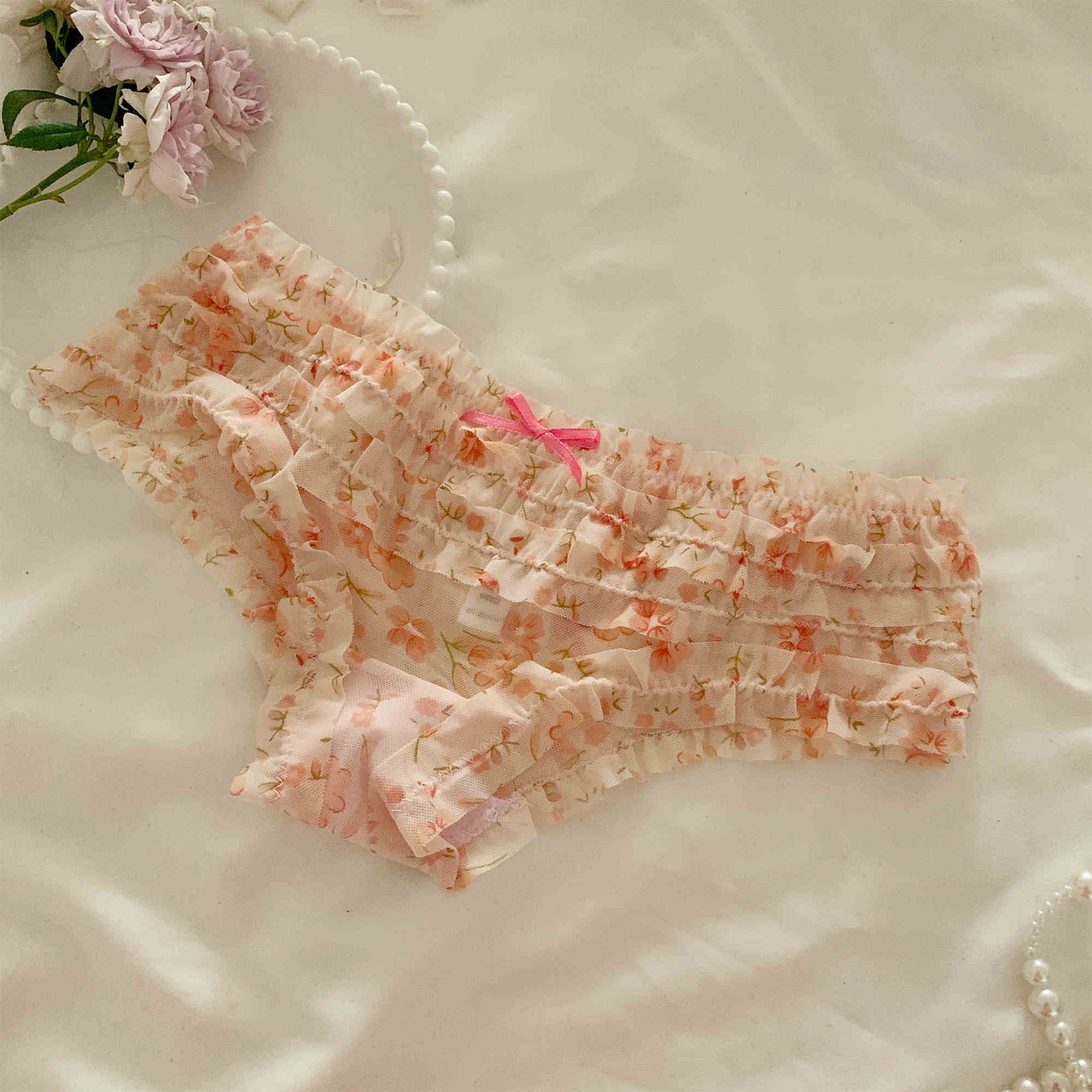 Coquette Sweet Mesh Underwear TP5