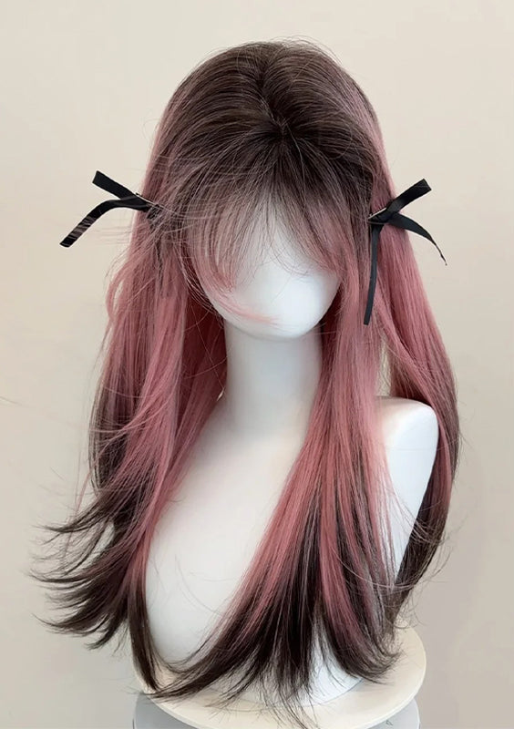 Gradient Long Straight Wig