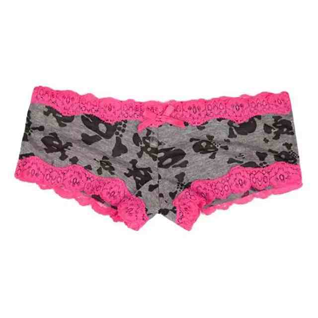 Goth Printed Slim Fit Panties